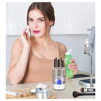GlowDry-  La Révolution du Nettoyage de vos Pinceaux à maquillage